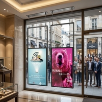 Écran tactile numérique pour vitrine, panneau d'affichage numérique, lecteur publicitaire simple face, publicité intérieure et extérieure pour entreprises