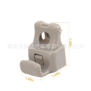 Clip de fixation de pare-soleil avant en plastique et nylon pour Tesla Model 3 Model Y, pièce de rechange - Product Image 4