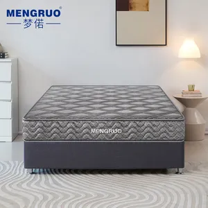 Twin Full Queen King Size With High Quality Knitted Fabric Memory Foam Hybrid Spring Mattress Commercial