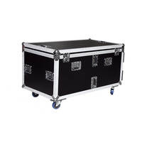 Flight case en aluminium robuste pour Midas M32 - Flight case portable avec mousse personnalisée et quincaillerie métallique