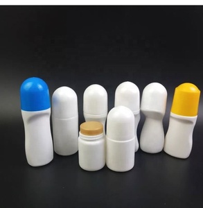 30ml 50ml 75ml 100ml HDPE Plastic Roller Ball Deodorant Roll on Container Bottle for Personal Care - Product Image 6