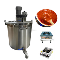 Petit mixeur alimentaire économique de haute qualité, machine à faire de la sauce chili à l'ail, pot de mélange et de chauffage pour pâte de haricots et de dattes