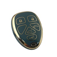 Casing Kunci Mobil OEM Soft TPU untuk Buick GL8 Enam Tombol Smart Fob Anti Gores Pelindung Grosir