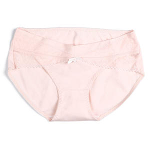 Culotte de maternité en coton en forme de V culotte de <span class=keywords><strong>grossesse</strong></span> en dentelle sous-vêtements culottes pour femmes enceintes vêtements - Product Image 5