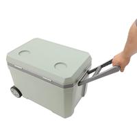 Glacière rigide robuste avec grandes roues, maintien au froid 3-7 jours, pour activités extérieures, chasse, plage, stockage de boissons