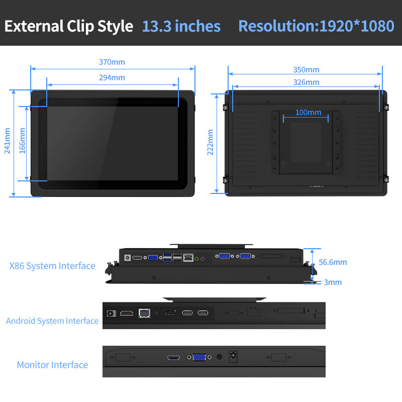 13.3" B133-XQRL-RT-C Ubuntu 4G+128G