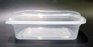 Premium Disposable PP Plastic Food <b>Container</b> with Airtight Lid Microwave Safe BPA Free <b>Stackable</b> Meal Prep <b>Storage</b> Box - Product Image 2