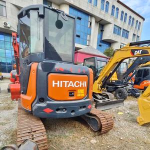 Mini-excavatrice ZX60USR de 6 tonnes en parfait état de marche, équipée d'un moteur, d'une pompe PLC, d'un roulement et d'une boîte de vitesses pour le creusement de canalisations, importée du Japon. - Product Image 1