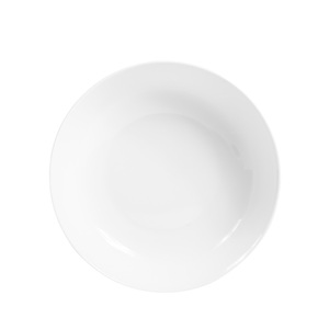 Piring Keramik Terracotta, Piring Tanah Liat Mengkilap untuk Pasta, Piring Makan 8 inci 9 inci, Piring Keramik Putih, Piring Porselen - Product Image 3