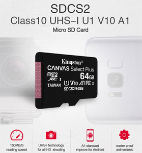 CANVAS Select Plus Mini Kart SDCS3 64GB 128GB 256GB 512GB 1TB hasta 150MB/S Clase 10 U1 U3 Tarjeta de Memoria SDCS3 SDCS3 - Product Image 4
