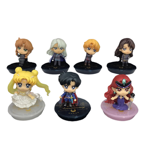 เซเลอร์มูน ฉลองครบรอบ 25 ปี ชุดฟิกเกอร์เวอร์ชั่น Q พร้อมอุซากิ มะโมรุ ชิเท็นโนะ และตัวร้าย ของตกแต่งอนิเมะสำหรับแฟนๆ โชว์สะสม - Product Image 1