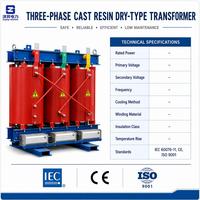 Transformador de Resina Fundida Tipo Seco SCB10 SCB11 SCB13 10kV 11kV de Media Tensión para Proyectos Solares e Industriales