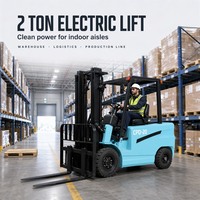 Chariot élévateur électrique 2 tonnes CPD-20 à quatre roues pour entrepôt, manutention de palettes et chargement – Acompte