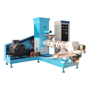 Extrudeuse d'aliments pour poissons flottants et coulants, machine automatique de fabrication de granulés pour l'élevage diversifié d'<span class=keywords><strong>animaux</strong></span> aquatiques - Product Image 2