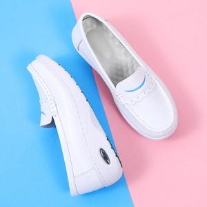 Bianco antistatico PU <span class=keywords><strong>ESD</strong></span> Clean Room scarpe impermeabili S2 infermiere medico scarpe antinfortunistiche punta in acciaio vera pelle cucina infermiere medico - Product Image 4