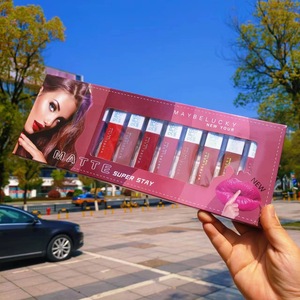 Maybelucky12 matte, mờ dần, không dính cup Set hộp Lip men - Product Image 3