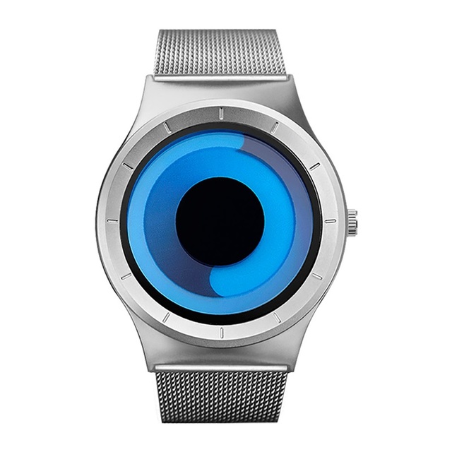 SINOBI 2024 Men's Fashion Quartz Sports Watch with Stainless Steel Band Water Resistant & Custom Logo