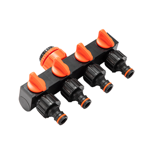 Wholesale Outdoor Garden Four Way Water Distributor with <b>Switch</b> One-in-four-out Diverter <b>Adapter</b> - Product Image 5
