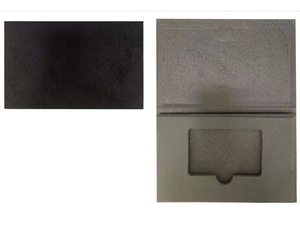 Boîte de rangement haut de gamme personnalisée pour cartes, avec logo, en papier fantaisie, estampage à chaud ou sérigraphie, de haute qualité, pour cartes de crédit VIP, cartes cadeaux ou cartes de membre - Product Image 1