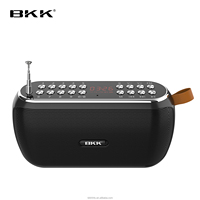 Speaker Digital Mini Portabel BKK dengan Radio FM dan Senter Stereo