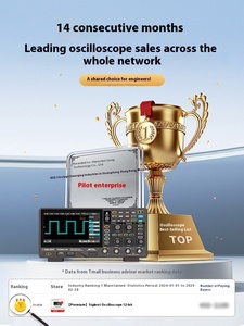 Siglent SDS804X HD High-Bandwidth Oscilloscope <b>12</b>-bit Resolution 2 GSa/s Sample Rate for Beginner Drones Remote Control - Product Image 2