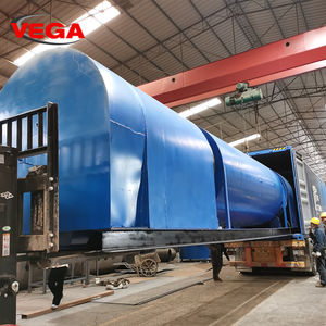 Machine de fabrication de charbon de bois de four de carbonisation de bambou nature verte - Product Image 5