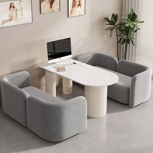Venta Directa de Sofá de Espera para Salón de Belleza, Sofá de Alta Calidad para Sala de Estar, Juego de Sofás de Lujo para Sala de Estar - Product Image 3