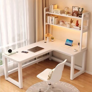 Bàn chơi game hình chữ <span class=keywords><strong>L</strong></span> bằng sợi carbon màu đen WDY 2025 với giá đỡ màn hình và ngăn trên - Product Image 5