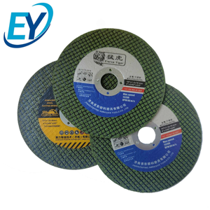 Disque de coupe pour métal et disque de meulage abrasif en acier inoxydable pour le marché indien <span class=keywords><strong>T42</strong></span> 4 pouces 107x1.2x16mm Noir - Product Image 3