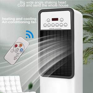 Portable Air Conditioner <b>Fan</b> With Remote Control Cooling And Heating Function Shaking <b>Head</b> Sleep Mode For Home Use - Product Image 1