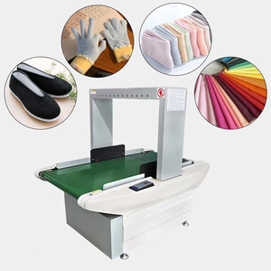 Détecteur de métaux industriel à double tête de type convoyeur pour textiles, vêtements, couettes, couvertures, tapis - Product Image 1