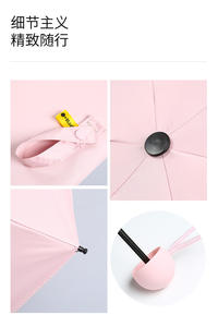 Promozione Logo personalizzato stampa all'ingrosso promozionale a buon mercato 5 pieghevole Mini ombrello tascabile Adertised ombrelli di marca - Product Image 5