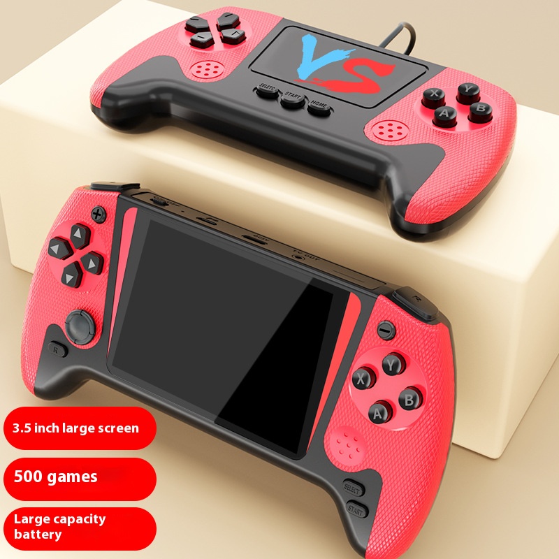 Double poignée rouge