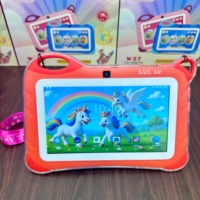 Tablette éducative pour enfants de 7 pouces Android 15, 8 Go + 256 Go, avec écran IPS pour la protection des yeux, meilleur cadeau pour les garçons et les filles