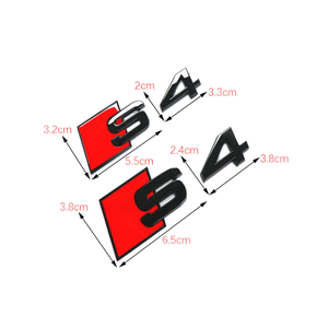 สติกเกอร์ติดโลโก้ตัวอักษร 3 มิติ ABS S3 4S S5 S6 S7 S8 สำหรับตกแต่งตัวถังรถยนต์ ฝากระโปรงท้าย ตราสัญลักษณ์ สำหรับออดี้ ซีรีส์ S อุปกรณ์ตกแต่งรถยนต์ - Product Image 1