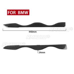 2 Piezas de Cubiertas Decorativas para Faros Delanteros de Fibra de Carbono para BMW Serie 5 E34 1988-1996, Adhesivos para Cubrir los Faros - Product Image 4