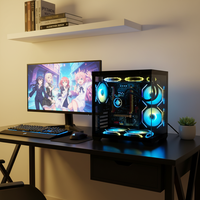 Computadora de Escritorio de Bajo Precio 2026 para Juegos, Oficina, Hogar, Uso Personal, 5 Años de Garantía, Costo de Fábrica, Cajas de PC MicroATX