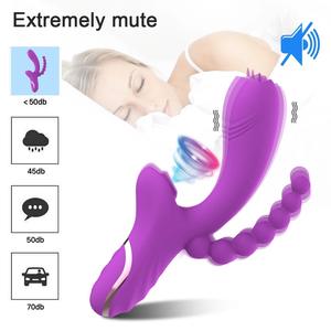Vibrador Realista <span class=keywords><strong>de</strong></span> 10 Velocidades, Juguete Sexual, Conejito <span class=keywords><strong>de</strong></span> Amor, Vibrador Personal para Mujeres, Juguete Sexual, Estimulador <span class=keywords><strong>de</strong></span> Clítoris para Damas - Product Image 4