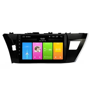 Quad Core layar sentuh Android, pemutar Dvd Video mobil Autoradio, pemutar Multimedia Gps navigasi Stereo untuk Toyota Corolla 2014 2015 2016