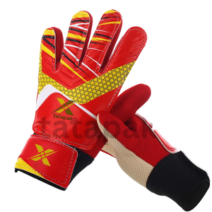 Vente en gros de gants de gardien de but professionnels en cuir pour adultes gants de football OEM/ODM hautement personnalisés pour les sports d'extérieur - Product Image 1