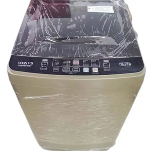 Lave-linge séchant tout-en-un intelligent en acier inoxydable, best-seller, fonctionnement en anglais, automatique, cuve unique, usage domestique - Product Image 1