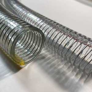 <span class=keywords><strong>Tuyau</strong></span> flexible <span class=keywords><strong>en</strong></span> PVC transparent haute pression de 1-1/2 pouce avec armature <span class=keywords><strong>en</strong></span> fil d'acier pour eau et vide - Product Image 1