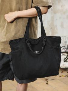 Sac de voyage court pour la mode, imperméable, grande capacité, sac à bandoulière unique, sac de week-end pour les voyages en plein air - Product Image 3