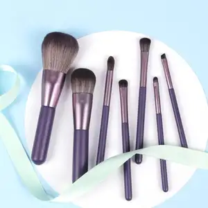 Jieniya Brushes Factory Newest Private Label OEM Customized 7pcs Professional Portable Makeup Brushes Makeup Up Cosmetic