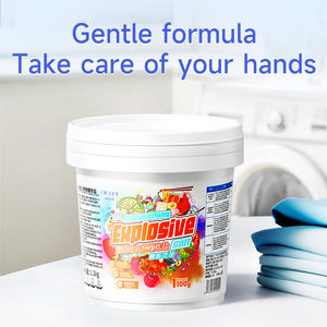 Oxi <span class=keywords><strong>Action</strong></span> Poudre <span class=keywords><strong>Lessive</strong></span> pour Linge Blanc et Couleur, Élimination Rapide du Jaunissement, Puissant Détachant Parfumé, Lave les Vêtements sans Frotter - Product Image 4