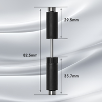 Pour Bambu Lab AMS : Ensemble d'axe de support actif pour entonnoir d'alimentation, pièces de tube PTFE pour kit de maintenance interne Bambulab AMS