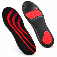 Semelles orthopédiques pour fasciite plantaire, inserts de soutien de la voûte plantaire, amortissants, pour soulager les pieds plats et offrir un confort de marche tout au long de la journée