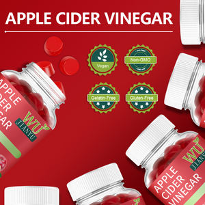 Uygun fiyat 240g/şişe yardım sindirim kilo elma şırası sirke Gummies - Product Image 4