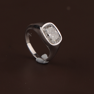 Anillo de Compromiso para Mujer de Alta Gama en Plata, Oro de 10K, Oro de 14K, Oro de 18K con Diamante Cultivado en Laboratorio de 3.1 Quilates, Joyería Fina para Boda - Product Image 1