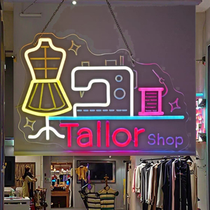 Letrero <span class=keywords><strong>de</strong></span> neón <span class=keywords><strong>de</strong></span> sastrería, luces <span class=keywords><strong>de</strong></span> neón colgantes, decoración <span class=keywords><strong>de</strong></span> Arte <span class=keywords><strong>de</strong></span> pared para sastrería, reparación <span class=keywords><strong>de</strong></span> alteración, letreros <span class=keywords><strong>de</strong></span> tienda <span class=keywords><strong>de</strong></span> disfraces - Product Image 1